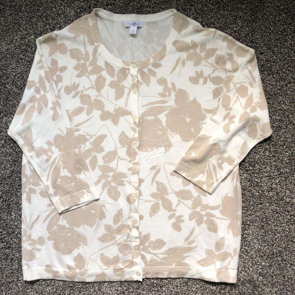 Roz & Ali Cardigan. NWOT!! - Picture 5 of 5